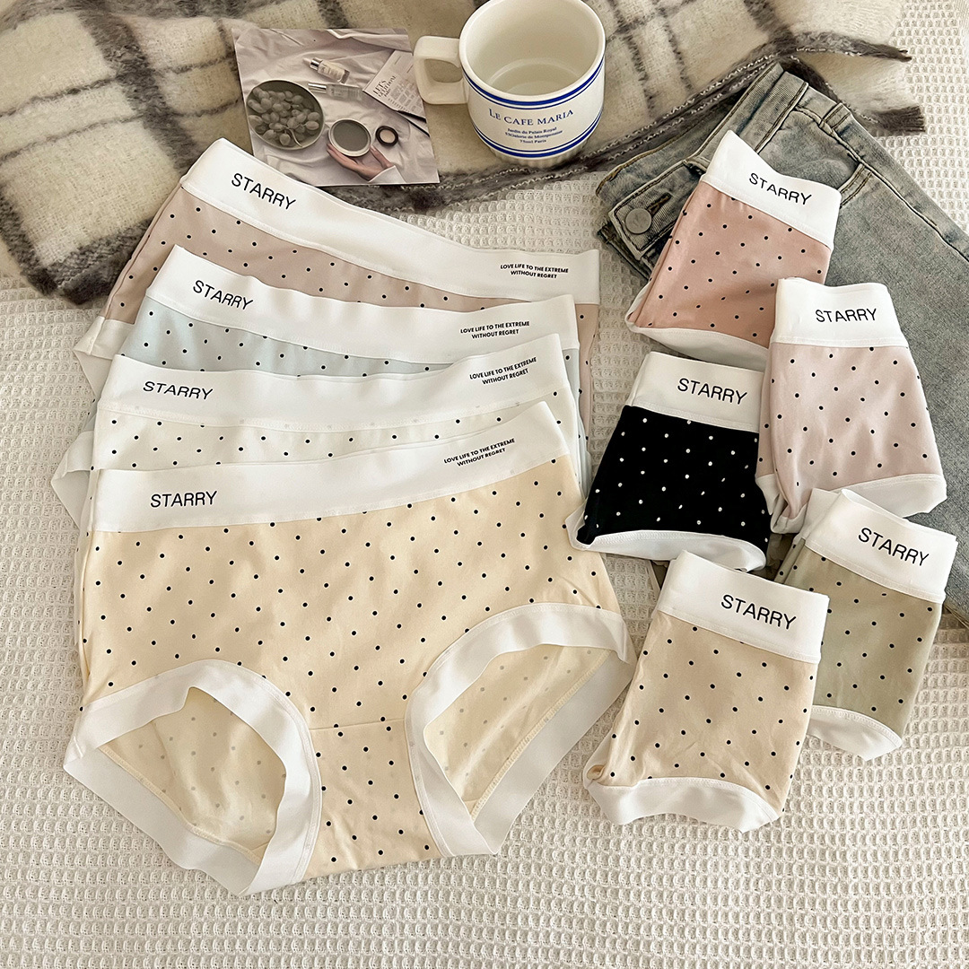 7A抗菌内裤女生纯棉无痕全棉少女学生透气女士三角短裤头内裤女详情17