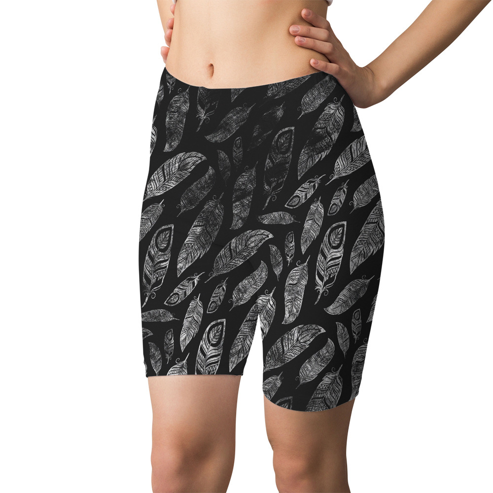 New 3D digital printed starry sky sports yoga capri shorts for cross-border Amazon from Europe and America. Please provide the printed image pic 55