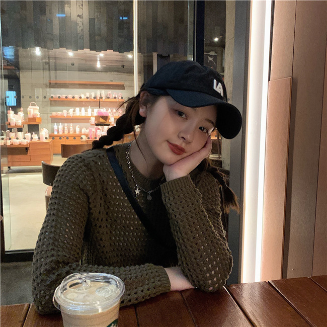 韩国软顶遮阳帽la棒球帽女可调节小标道奇队简约情侣ny鸭舌帽男潮详情9