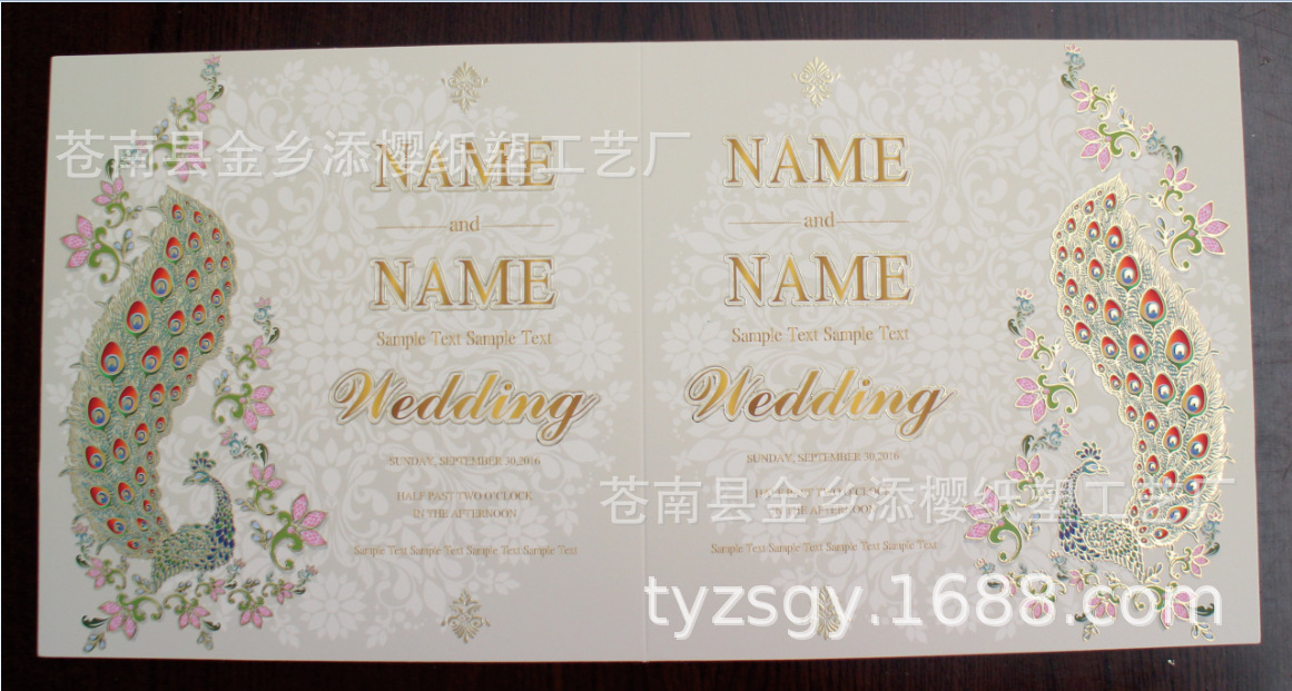 Customized wholesale of Shigodi gold-embossed greeting cards for Christmas, birthdays, messages, blessings and thank-you postcards pic 9