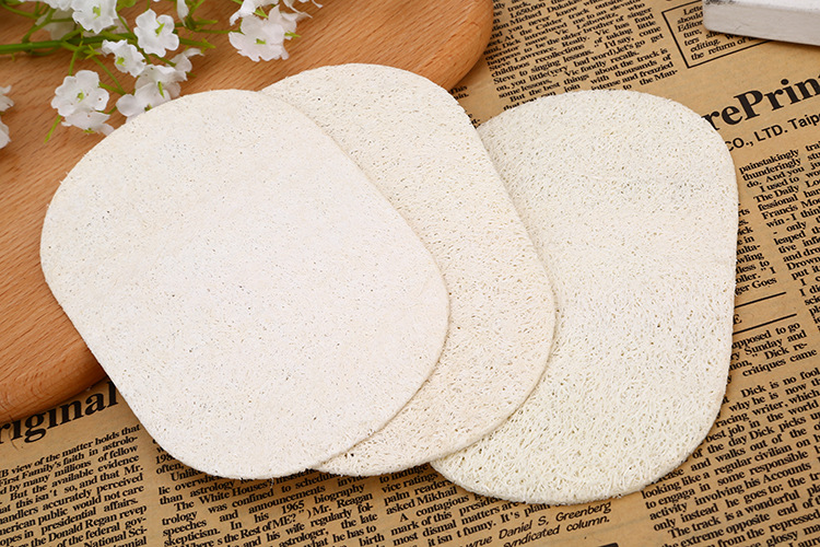 Direct supply of kitchen dishcloths from the manufacturer, including scouring pads and loofah sponges for scrubbing POTS, cleaning and degreasing. Wholesale of solid color cloths with loofah pic 9