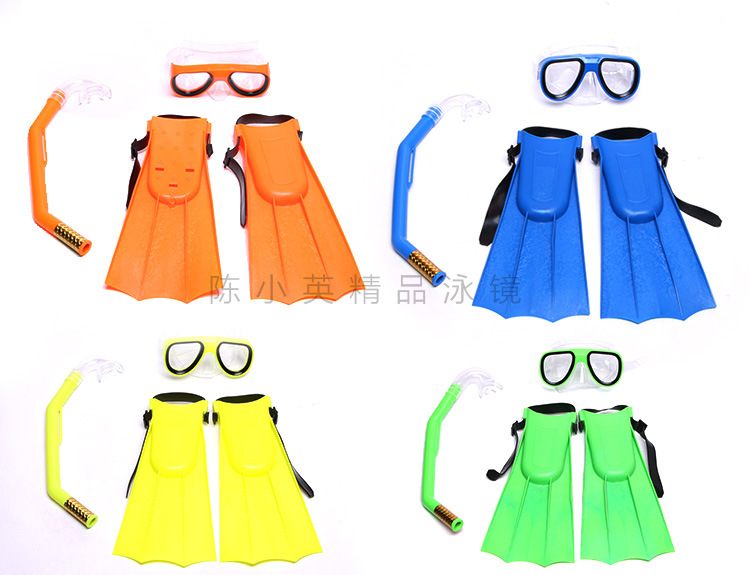 Factory direct sales game snorkeling Triple Treasure Ultra-fast Full Dry breathing tube mask Set Diving set pic 4