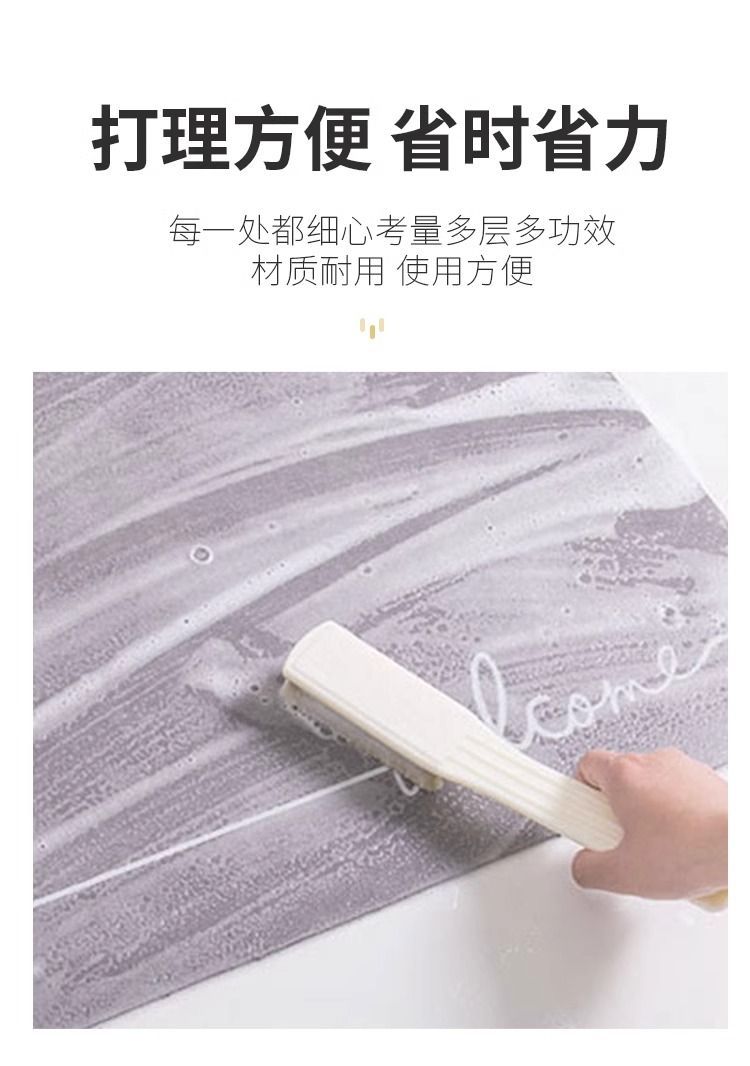 硅藻泥厨房沥水垫清新格子吧台吸水吸油防滑垫桌面速干耐高温餐垫详情8