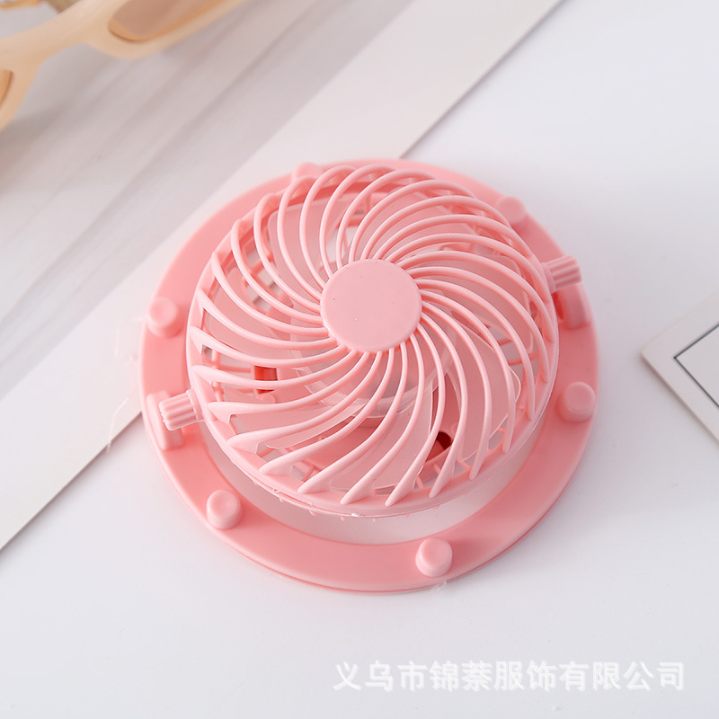 新款太阳能风扇帽180-360°旋转可拆卸风扇配件USB充电小风扇批发详情9