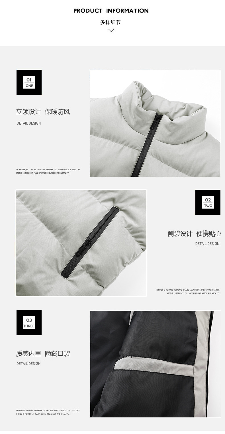 The new down cotton vest for men in autumn and winter is a casual, loose and bag-sized waistcoat for men pic 34