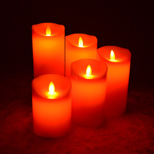电子茶蜡 CR2032电子蜡烛灯LED仿真蜡烛生日圣诞节庆气氛布置用品详情9