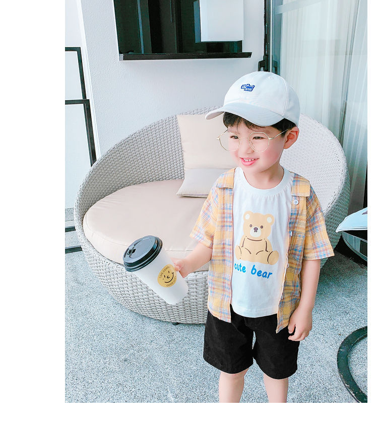 童装工装裤短裤夏季薄款男童休闲裤新款儿童夏装纯色五分外贸爆款详情17