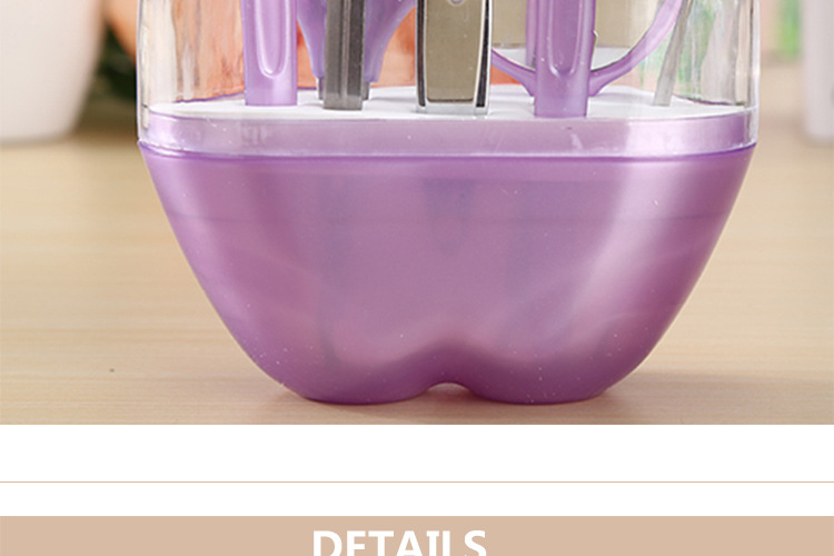 Nail art set 8-piece set, nail clippers, nail clippers, nail knives 8-piece set, beauty tools factory direct sales pic 9