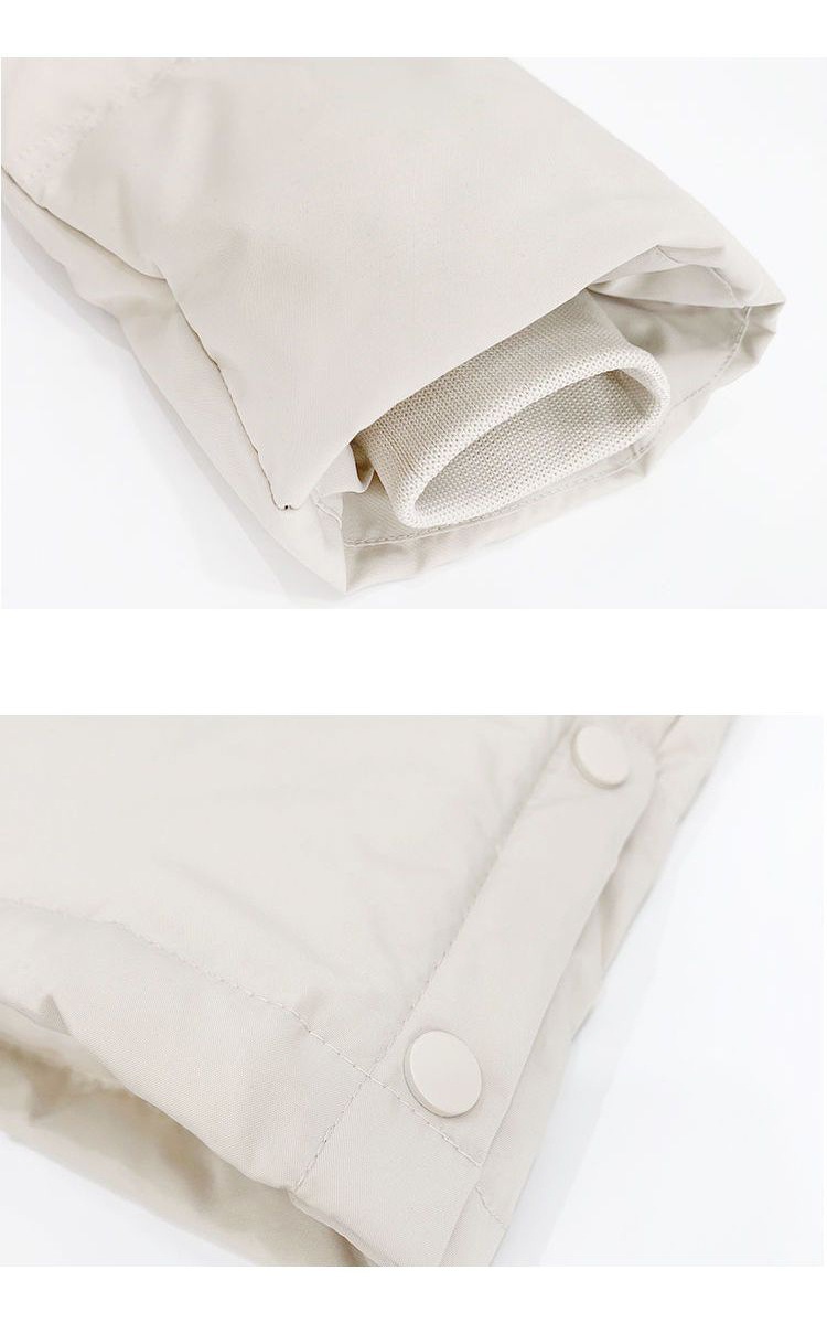 女士羽绒服2022年新款女冬中长款韩版收腰时尚白鸭绒大毛领外套潮详情5