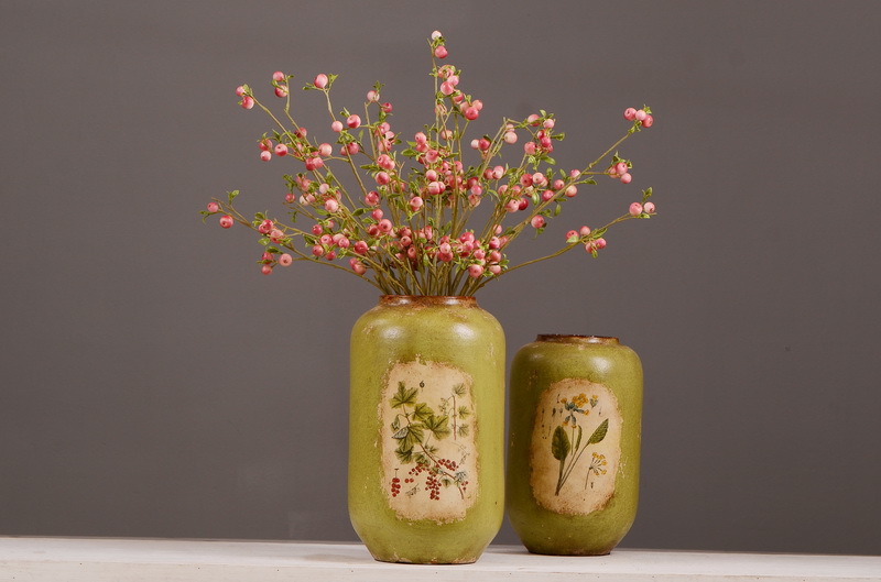 Factory direct sales of simulated small apple branches with leaves for home entrance and hotel soft decoration, as well as simulated fruit branches of the money fruit pic 23