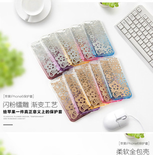 滴胶素材高光手机壳适用苹果15Pro一体高光透明壳TPU+PC工厂批发详情42