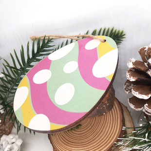 闪电定制微缩diy手工木制摆件挂饰复活圣诞节家居摆台木质工艺品详情19