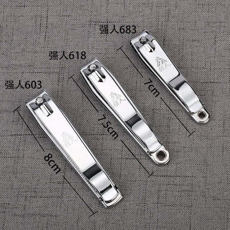 Guangdong Jinda Qiangren brand large-sized 603 nail clippers, two-yuan store nail clippers, new nail clippers, street stall supply pic 12