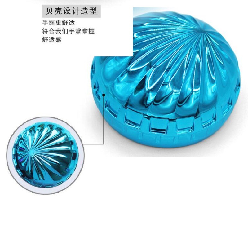 Cross-border new shell crystal hair removal device, nano glass hair grinding device, painless and easy glass hair removal instrument pic 9