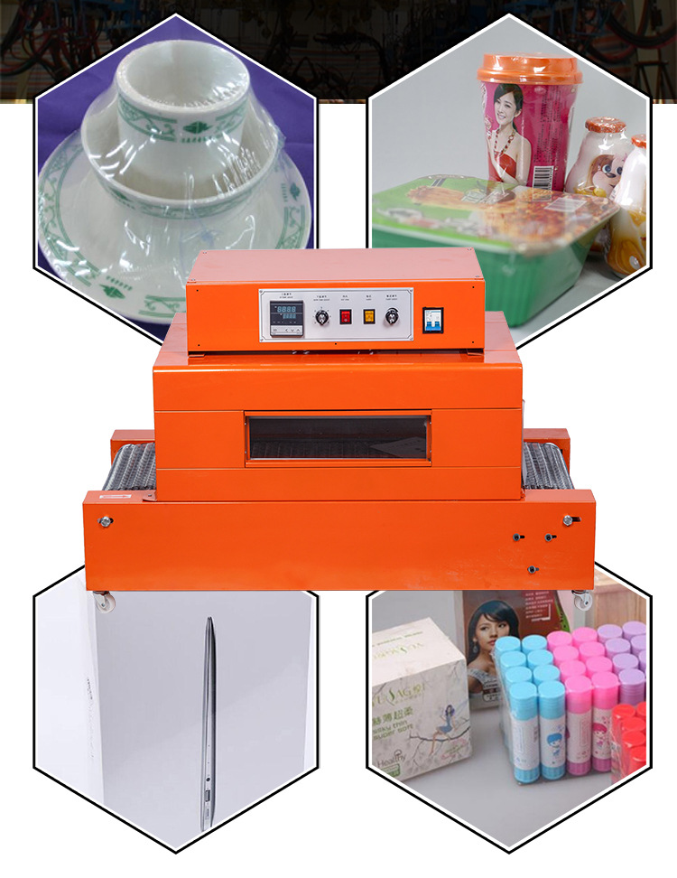 Zhongyong brand ZY-4020L plastic sealing heat shrink film packaging machine, fully automatic heat shrink film packaging machine pic 3