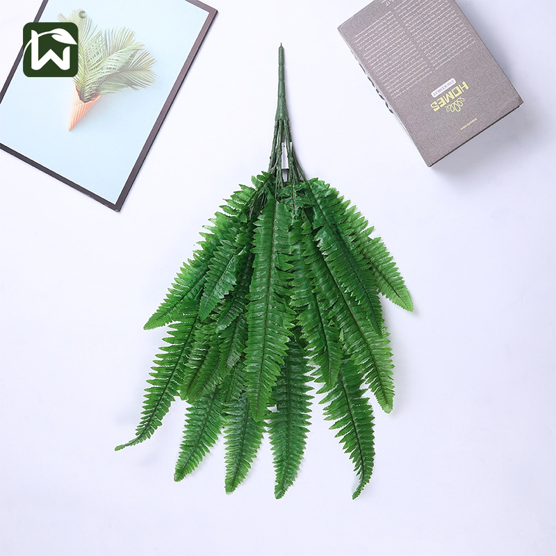 Wholesale of artificial Persian leaf plants for wall hanging, ceiling decoration, artificial green plants, and fern leaves for landscaping pic 4