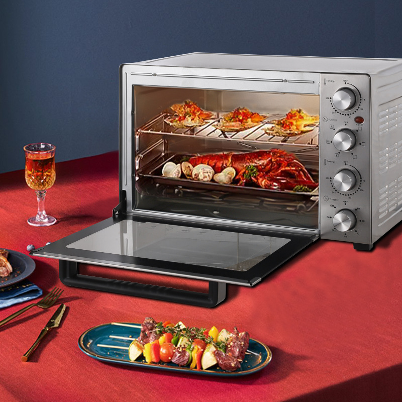 winning star export exclusive 60L stainless steel heating tube baking oven for British and European standards, specifically designed for baking chicken pic 3