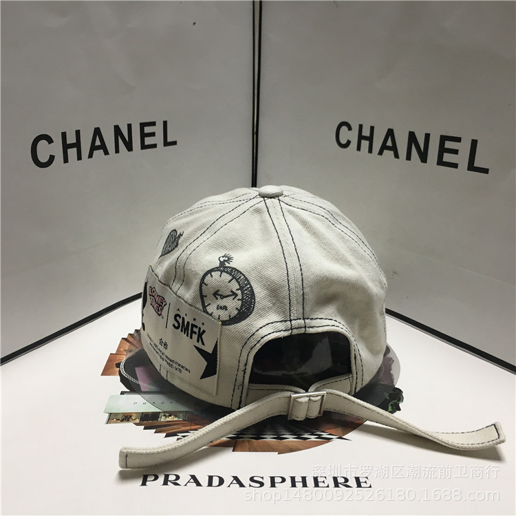 The 2022 Korean version of the spring, summer, autumn and winter all-season sunshade baseball cap with rabbit letters is suitable for both men and women pic 13