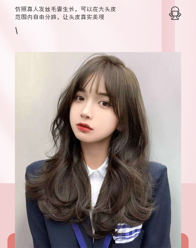 The manufacturer has in stock curly, anime, smooth and comfortable, side-swept bangs cosplay wigs, campus style and girl style wigs pic 1