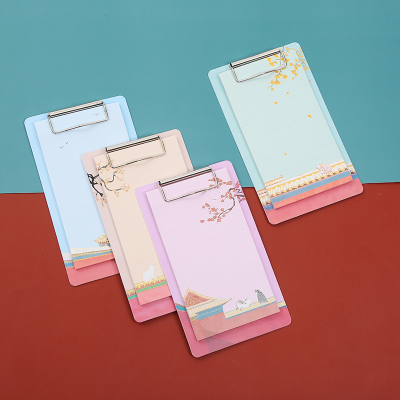 Factory direct sales of sticky note board clips, Chinese-style sticky notes of the Forbidden City, cute and creative portable student sticky note paper pic 10