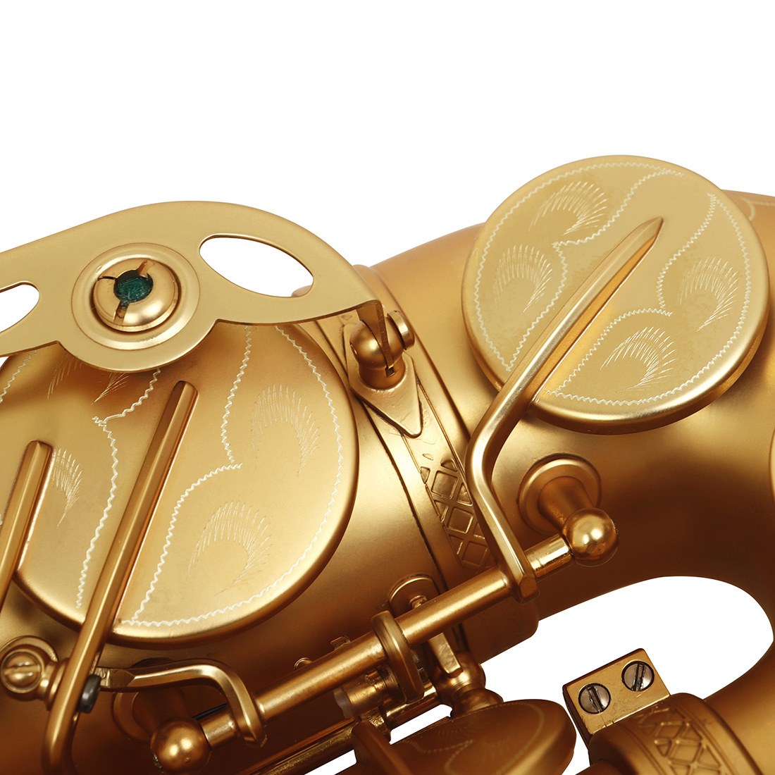 SLADE中音磨砂萨克斯套装黄铜管体初学者成人考级降e调萨克斯管详情34