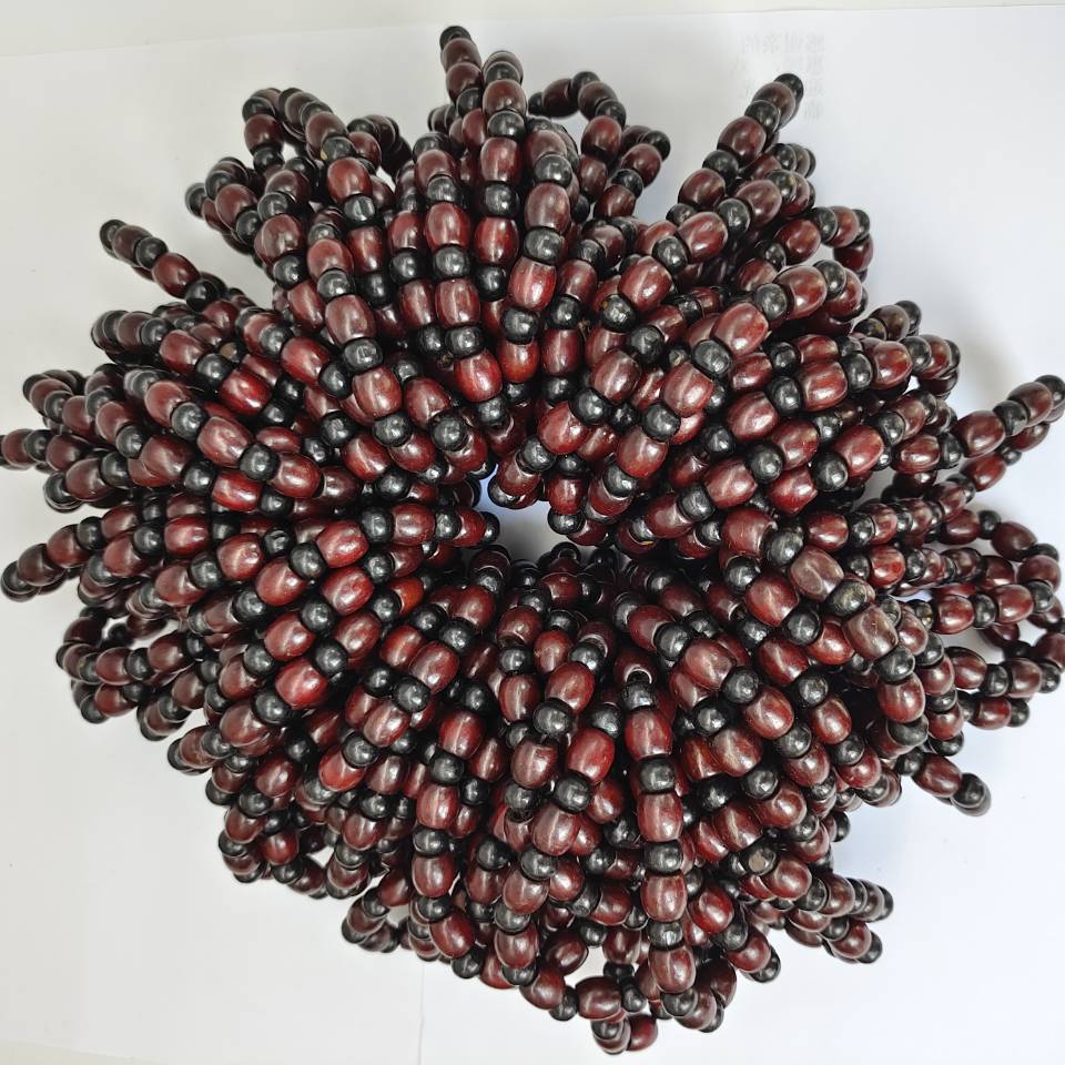 New colored beaded wood bracelet, wooden bracelet accessory, jewelry, exquisite bracelet, one-yuan and two-yuan small gift pic 20