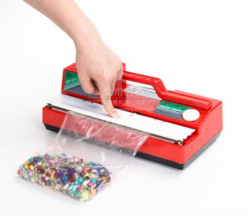 Zhongyong SF-270 manual desktop sealing machine, small household plastic bag sealing machine, mask sealing machine pic 15