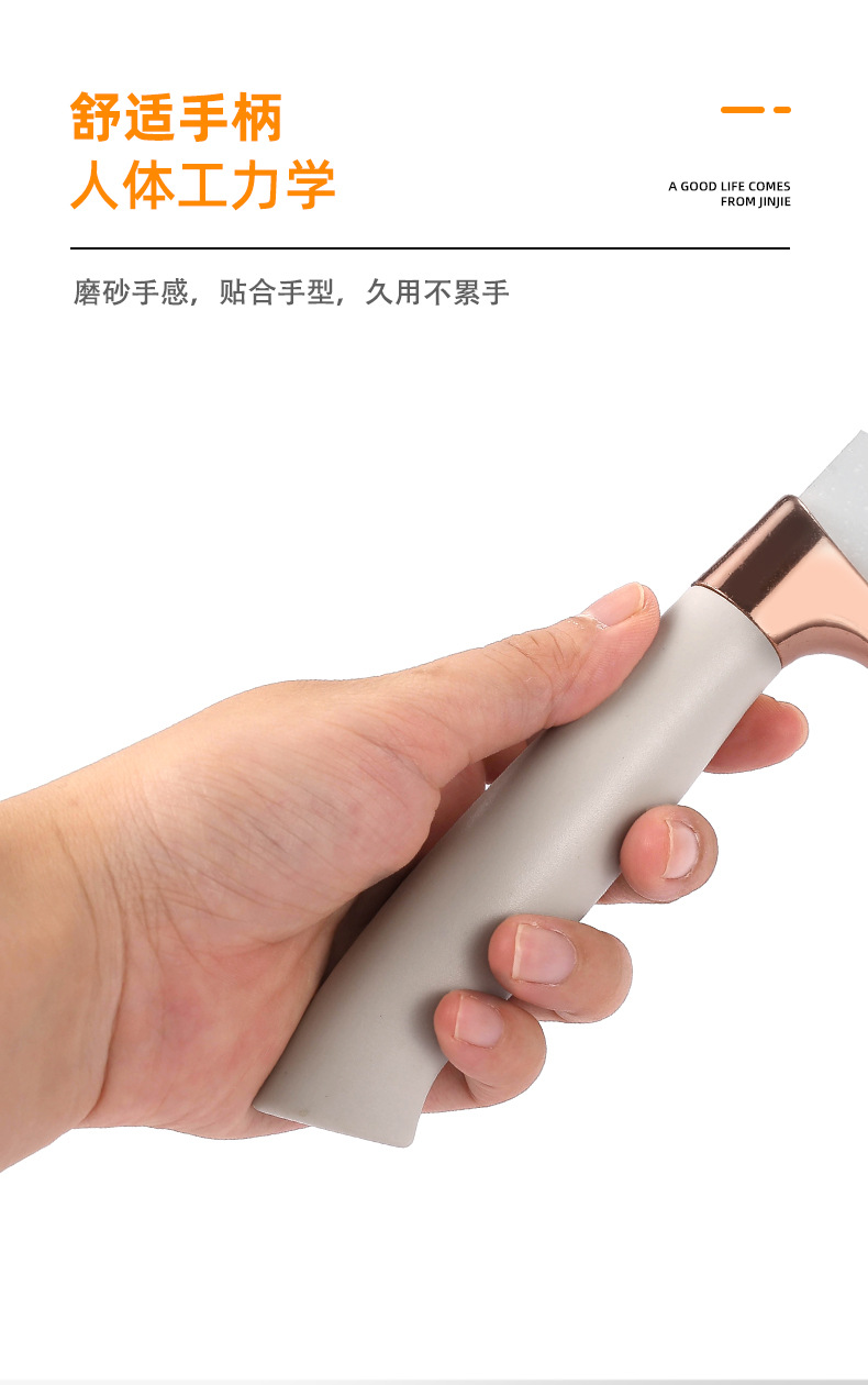 跨境硅胶锅铲汤勺19件套不粘锅硅胶铲刀具套装耐高温硅胶厨具套装详情13