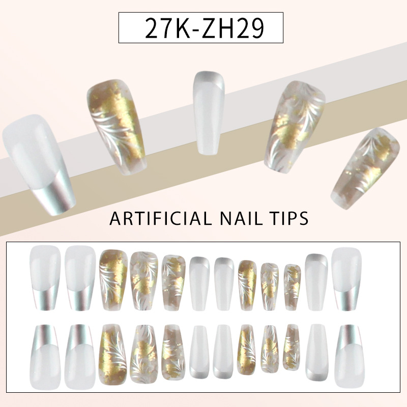 Wearable nail false nail patches are selling well in foreign trade. Wholesale and customization of the extended Barret nail art tool set for hot girls, exclusively for foreign trade pic 11