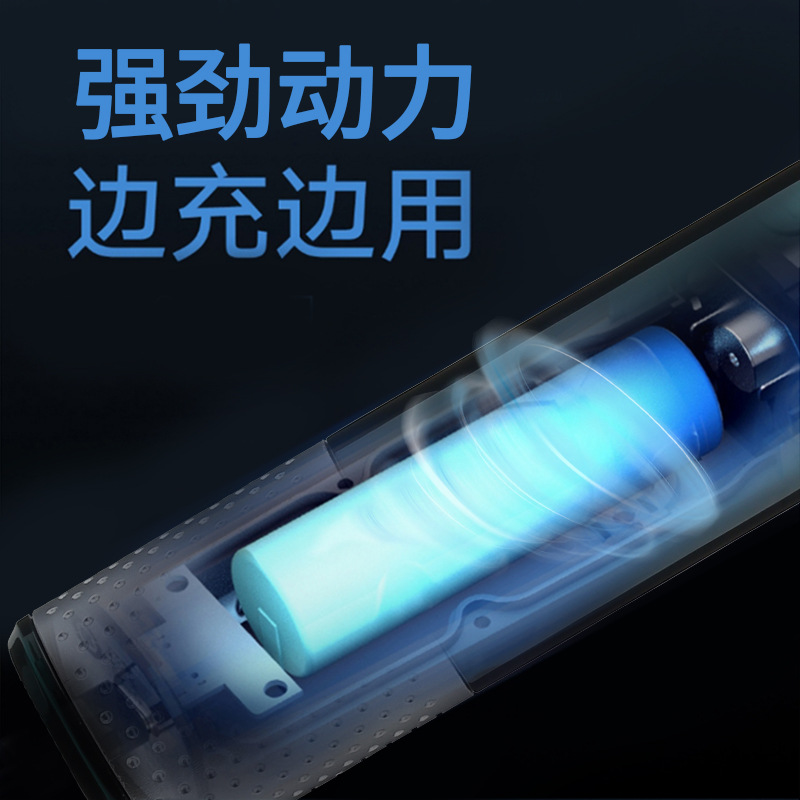 新款智能液晶理发器全身水洗专业发廊电动理发推家用电推剪理发剪NIKAI详情6