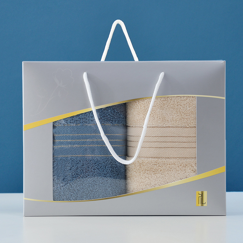 Pure cotton towel gift box, single piece thickened absorbent, opening event group purchase gift towel wholesale pic 16