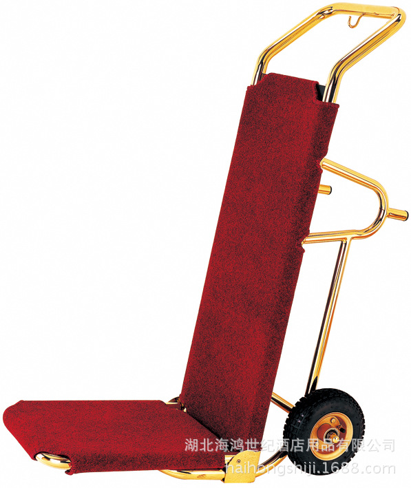 The hotel lobby luggage cart series, Hechang LX-2B hand-pushed luggage cart pic 6