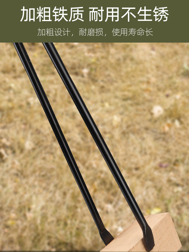 烧烤碳夹子BBQ防烫烧烤夹子木炭夹跨境热采鸭嘴火钳夹套详情19