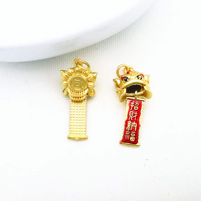 新款藏式手链 网红爆款六字手串纯手工编织diy手绳手搓棉线流苏详情5