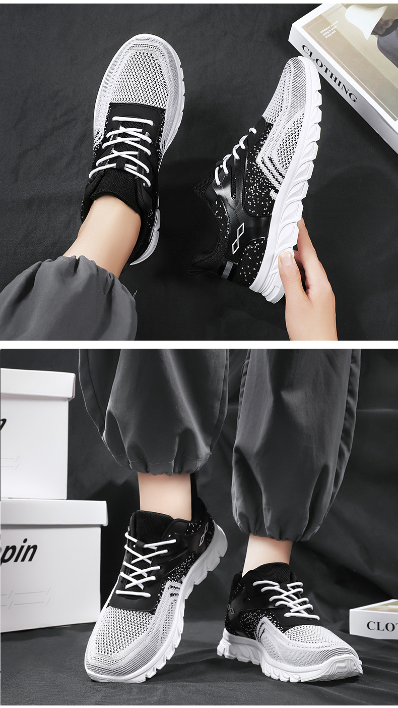 鞋子男秋季新款时尚运动男鞋软底透气休闲鞋潮流学生鞋厂家代发详情14