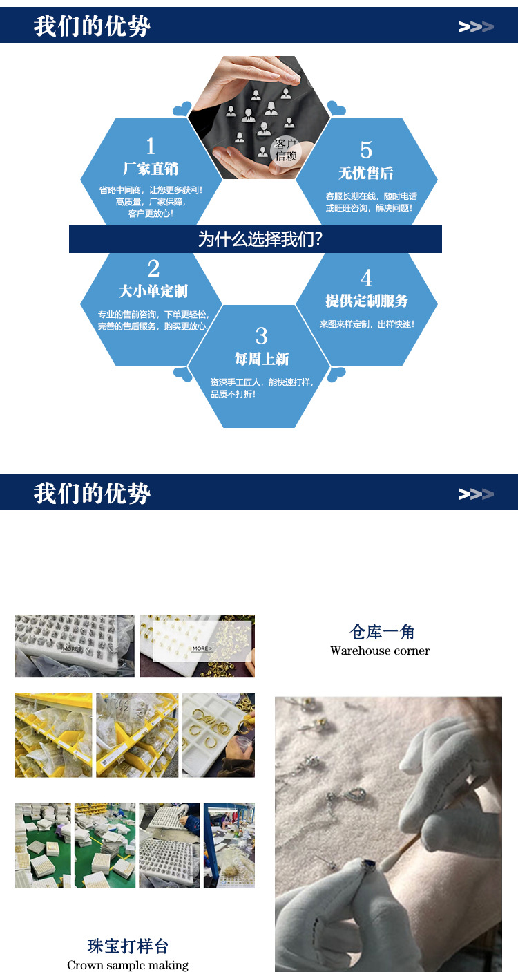 颜陌跨境欧美闪耀水钻桃心耳钉甜美气高级感小众满钻爱心耳环女详情4