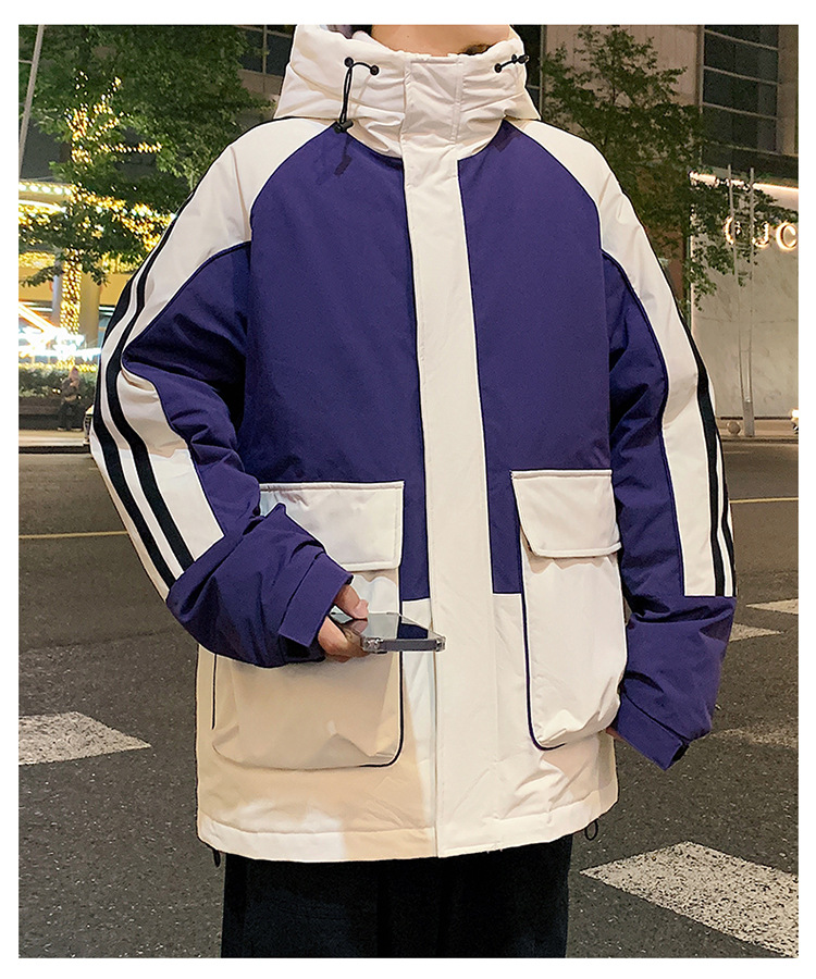 90%白鸭绒羽绒服男高品质新款外套男情侣加厚保暖宽松休闲服男装详情18