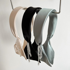 韩版新品发饰撞色百搭高级感编织发箍高颅顶麻花辫子头箍发窟配饰详情24