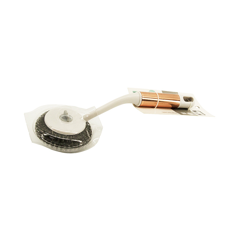 Wholesale of kitchen wall-mounted cleaning dishwashing brushes, stainless steel wire and plastic pot washing brushes pic 1