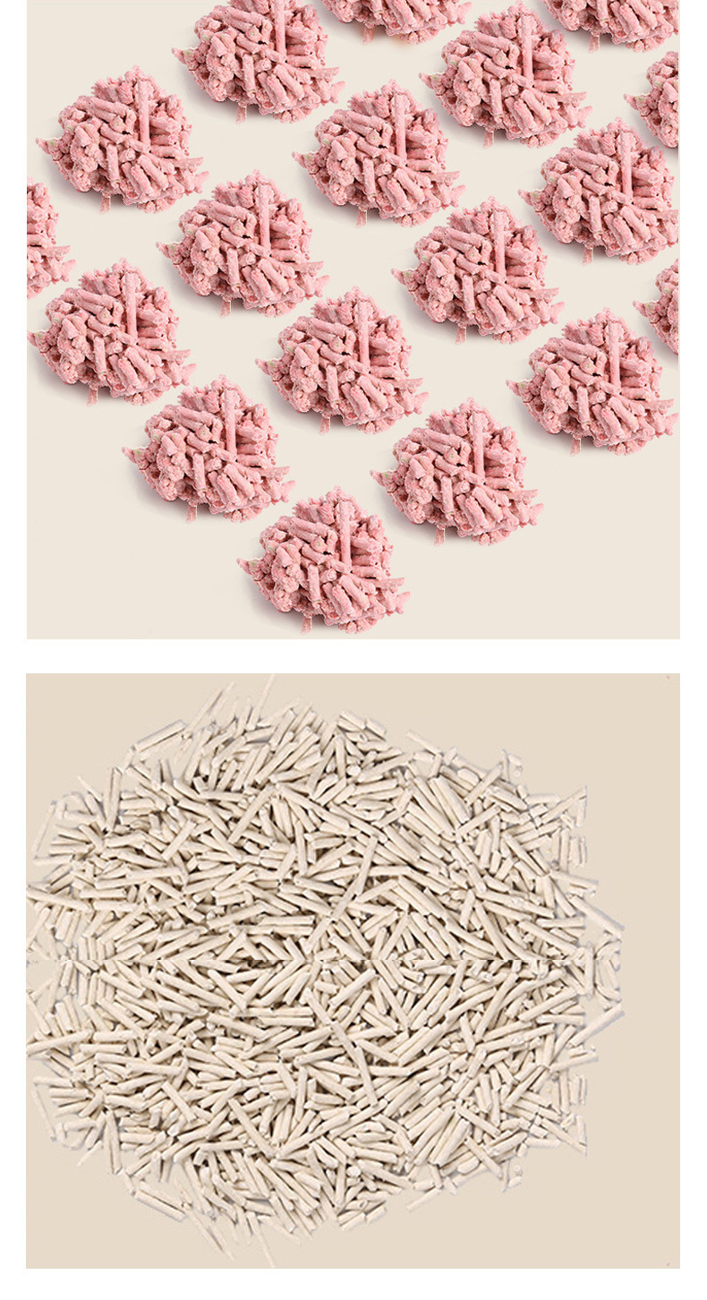 Bulk wholesale of tofu cat litter, non-mixed cat litter manufacturer, bentonite dust-free deodorizing cat litter, deodorizing pearl cat house pic 10