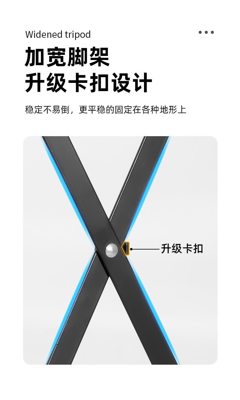 Outdoor folding garbage rack, camping trash can stand, portable simple fruit peel bin, park camping, picnic, self-driving pic 16