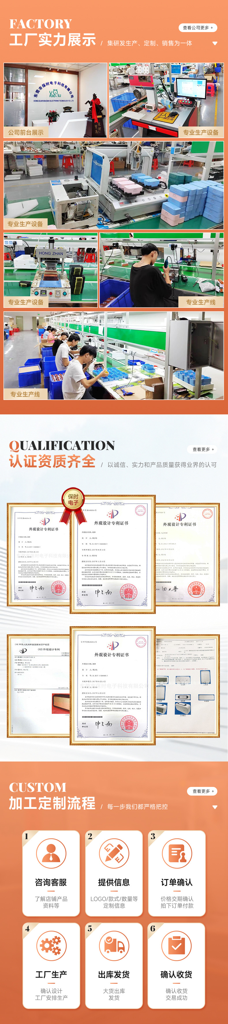 闹钟学生专用闹钟起床用智能光感小闹钟 夜光感应温湿度电子闹钟详情2