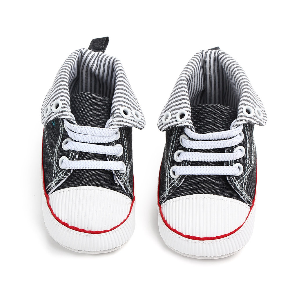 Wholesale flanged baby soft rubber-soled shoes for toddlers, Spring and Autumn New Style 2103 pic 2