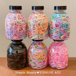 儿童编发彩绳脏脏辫子甜美头饰手工彩带编发绳夏季头绳脏辫发饰女详情6