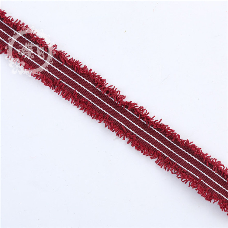 Straight supply 2.5CM flew edge korea estilo étnico cordón visera con escote DIY ropa accesorios fabricantes de correas al por mayor pic 19
