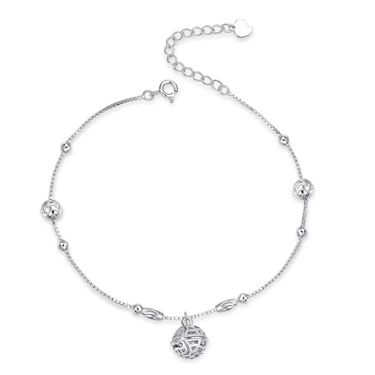 时尚珠宫铃脚链女银水音铃铛古风性感复古学生闺蜜姐妹有声森系详情19