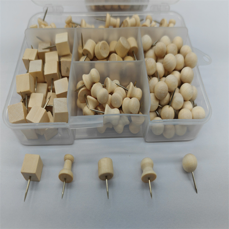 A creative office message board composed of 180 wooden thumbtacks, kindergarten art nails, I-shaped nails, and a cork photo wall pic 8