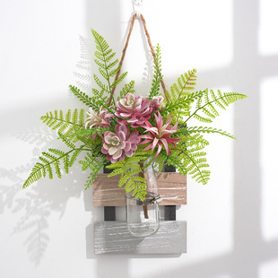 仿真植物假草盆栽  摆件设计客厅室内装饰尤加利小花详情7