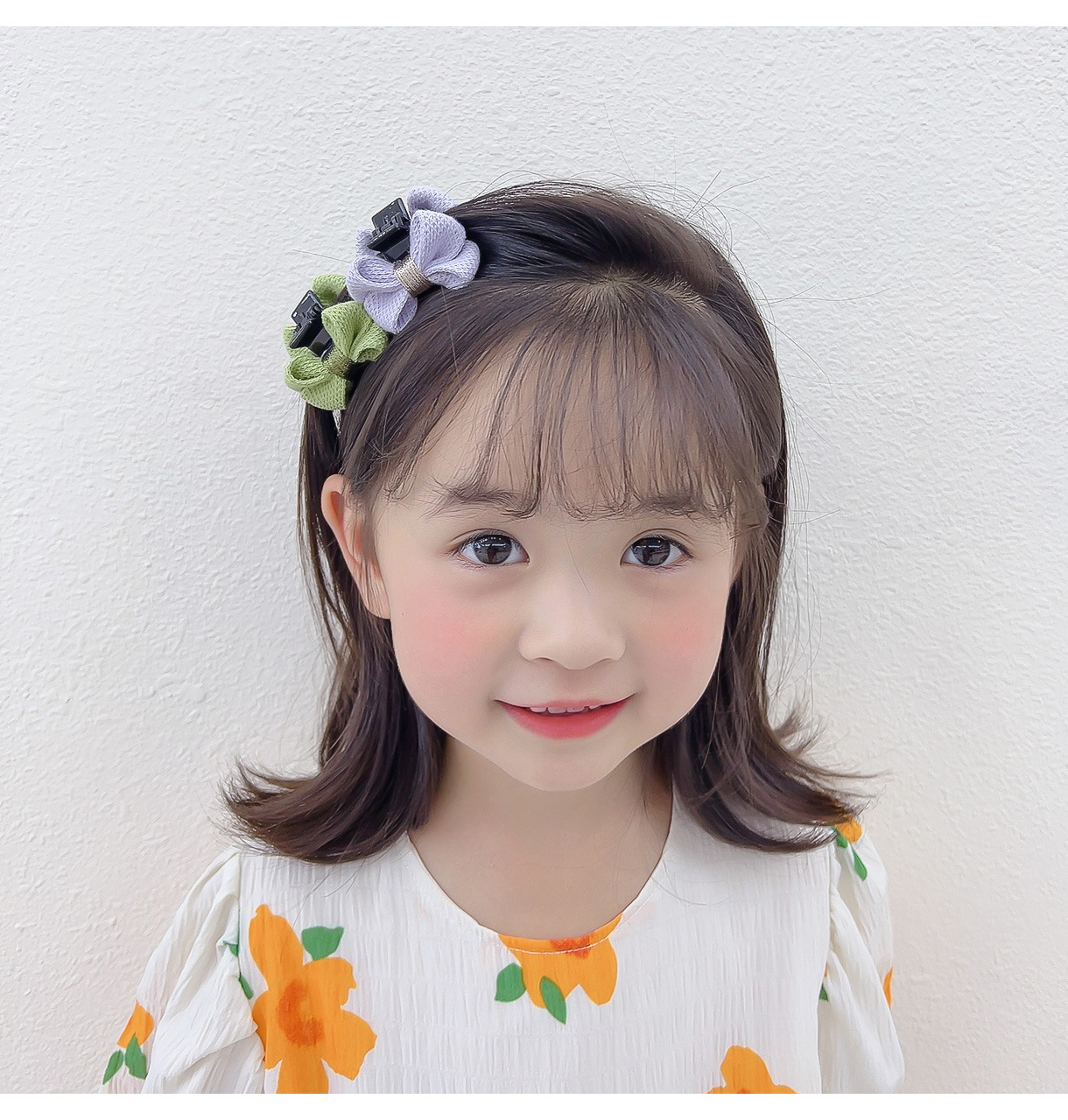 儿童韩版在逃公主同款系列蝴蝶结小抓夹女童碎发整理神器清新甜美详情9
