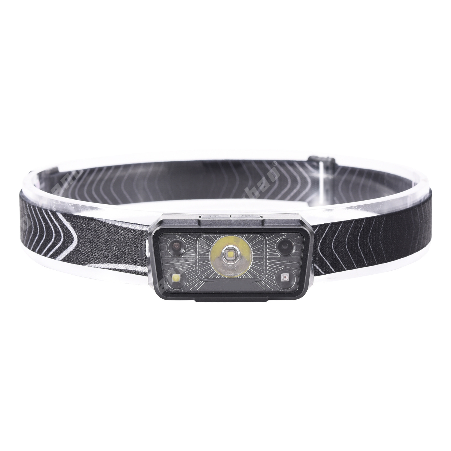 Portable smart headlamps, LED waterproof sensor lights, USB charging headlamps, night running bicycle lights are in stock for wholesale pic 3